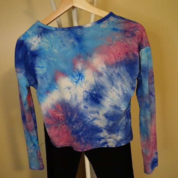 Urban Rose Tie Dye Crop Top Size Medium - Picture 4 of 5